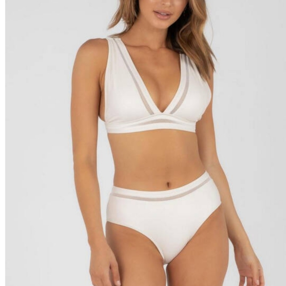 NWT Dream Bandits Australia Sustainable Green Marley Bikini Set Size Small - Picture 2 of 16